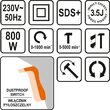Rotopercutor SDS + 800W Sthor 79053 5