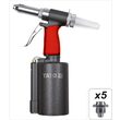 Presa pneumatica nituit 2.4-6.4mm 1389kg Yato YT-3618 1