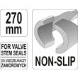 Cleste pentru sigilat supape cu picior lung 270 mm Yato YT-0648 2