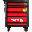 Dulap cu scule profesional 6 sertare echipat complet cu 177 piese Yato YT-5530 7