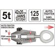 Clema strangere 125 mm max 5t Yato YT-2542 2