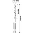 Burghiu pentru lemn cu prindere hex 7mm Yato YT-33864 5