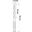 Burghiu pentru lemn cu prindere hex 6mm Yato YT-33863 5