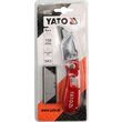 Cutter pliabil 5 lame rezerva 61x33x0.5mm Yato YT-7534 1