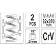 Set 2 prese pentru arcuri CR-V 82 x 370 mm Yato YT-2544 2