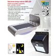 Lampa solara cu led smd pentru perete 120l m Yato YT-81856 5