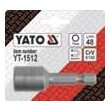 Cheie tubulară pentru mandrină 1/4'' 8 x 48 mm Yato YT-1513 1