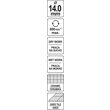 Carotă diamantată plăci ceramice 14mm Yato YT-60426 3
