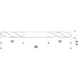 Burghiu dublu metal 6.0mm Yato YT-40019 3