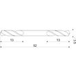 Burghiu dublu metal 3.5mm Yato YT-40012 3