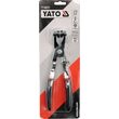 Cleste pentru sigurante furtun cu varf indoit 215 mm Yato YT-0651 1