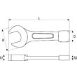 Cheie fixă de impact 50 mm Yato YT-1621 1