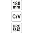 Patent universal 180mm Yato YT-6601 2