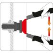 Cleste pentru piulite nituibile M5 - M12 Yato YT-3612 4