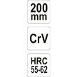 Patent universal 200mm Yato YT-6602 2