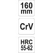Patent universal 160mm Yato YT-6600 1