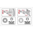 Carlig cu falci pentru extras cu picior dublu Yato YT-0640 2