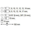 Set chei tubulare pentru buson ulei Yato YT-0599 1