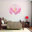 Pendul Peri Flowers Roz 1XE27 60W 70cm 5