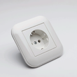 Priza Schuko Ovivo Loft ST Alb 2