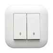 Comutator Cap Scara Ovivo Loft ST Alb 1