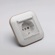 Priza Schuko cu Capac ST Alb Kraft Ovivo Loft 3