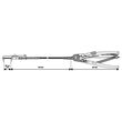 Cleste pentru coliere cu cablu Yato YT-0653 1