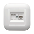 Priza UTP Ovivo Loft CAT6 ST Alb 1