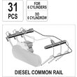 Set diagnositc preaplin pentru injectoare Yato YT-7306 2