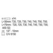 Set biti torx 15 piese Yato YT-0417 1
