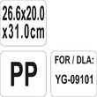 Reciepient pentru carucior 275 x 195 x 310 mm Yato YG-09106 3