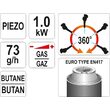 Arzator gaz 1000 grade Yato YT-36710 6