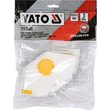 Set masca de praf cu valva 3 buc Yato YT-7488 1