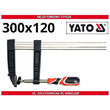 Presă tip F, 300 x 120 mm Yato YT-6449 1