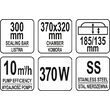 Mașină pentru vidat 300MM Yato YG-09304 10