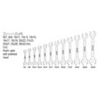 Set 12 chei fixe 6 - 32 mm Yato YT-0381 3