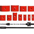 Set universal carota 15buc 19-76mm Yato YT-3381 2