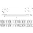 Set 10 chei fixe 6 - 27 mm Yato YT-0380 4