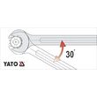 Cheie satinată 12 x 13 mm Yato YT-0370 3