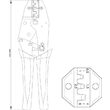 Cleste sertizat conectori auto/el 230 mm Yato YT-2300 3