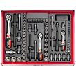 Dulap cu scule profesional 6 sertare echipat complet cu 177 piese Yato YT-5530 15