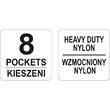 Geanta pentru scule 8 buzunare Yato YT-7410 2