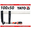 Presă tip F, 100 x 50 mm Yato YT-6440 1