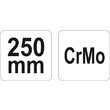 Cleste autoblocant cu falci curbate 250 mm Yato YT-2451 2