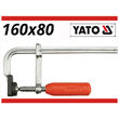 Menghina pentru tamplarie cromata 160 x 80 mm Yato YT-6401 1