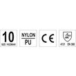 Manusi de lucru nylon - marimea 10