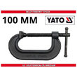 Clemă tip C, 100mm, 1950 kgf Yato YT-6422 1