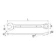 Cheie combinată 10 mm Yato YT-0339 3