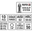 Trusa bit 50mm 10buc Yato YT-0483 2