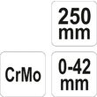 Cleste autoblocant 250 mm Yato YT-2473 2